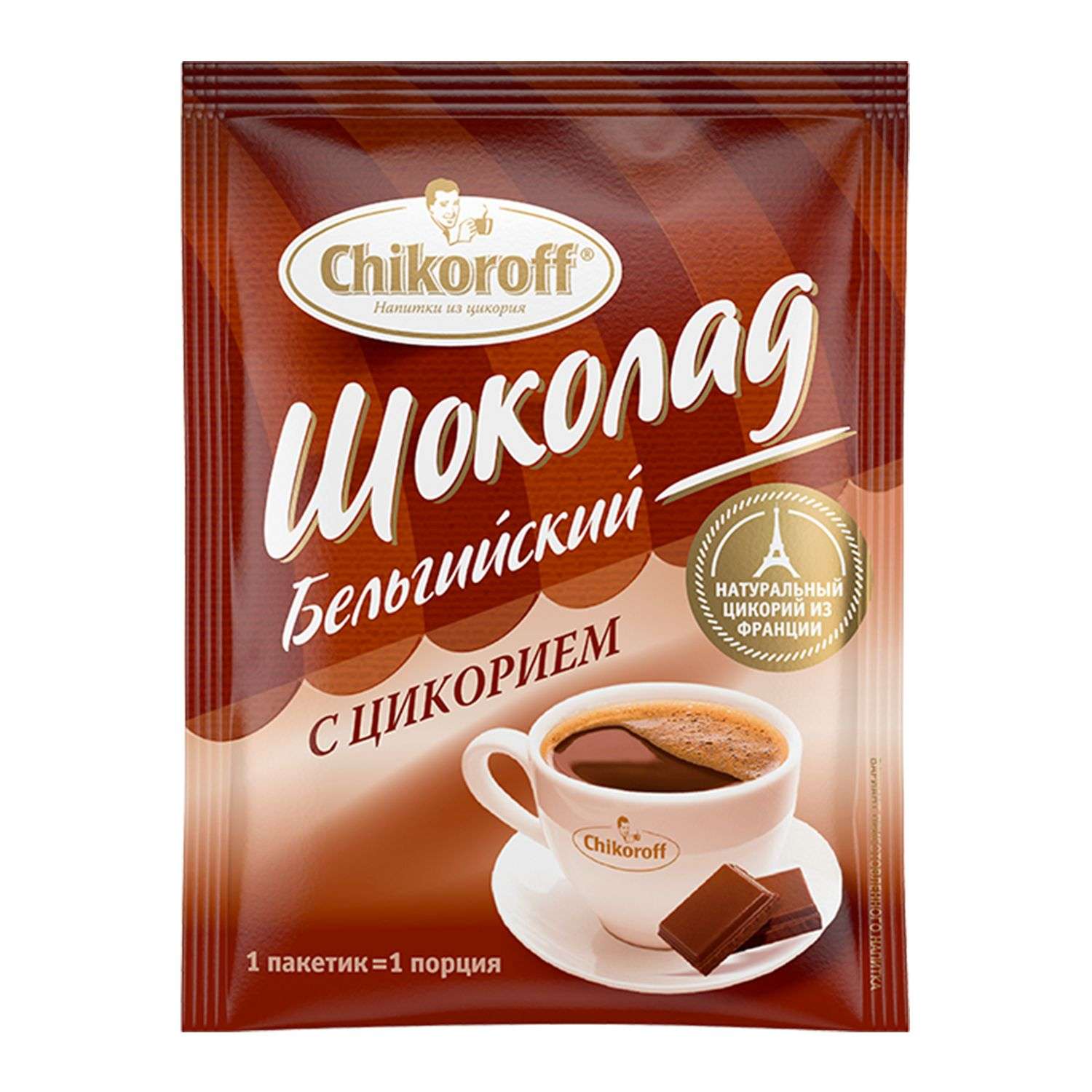 Напиток из цикория Chikoroff шоколадный 12г - фото 1