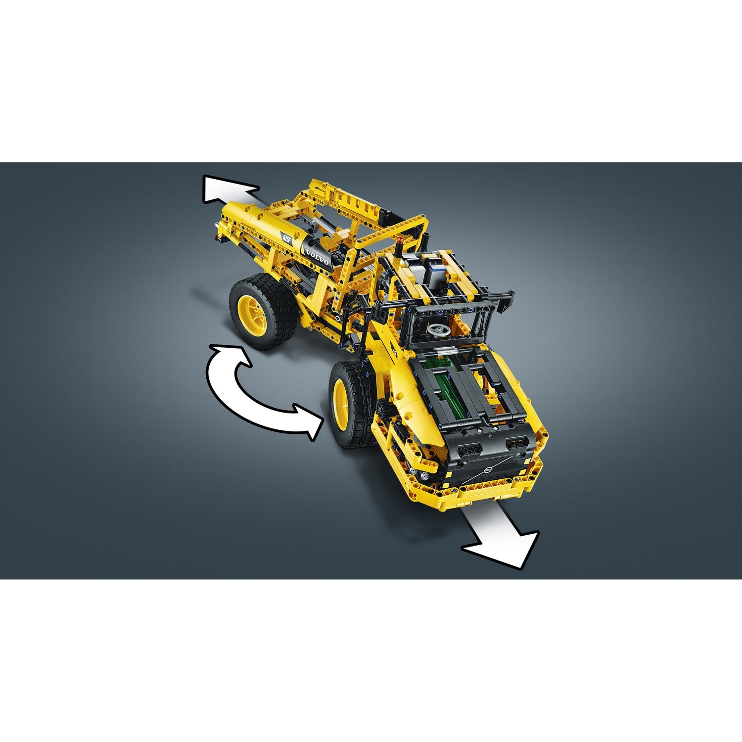 Конструктор LEGO Technic Автопогрузчик VOLVO L350F с дистанционным управлением (42030) - фото 8