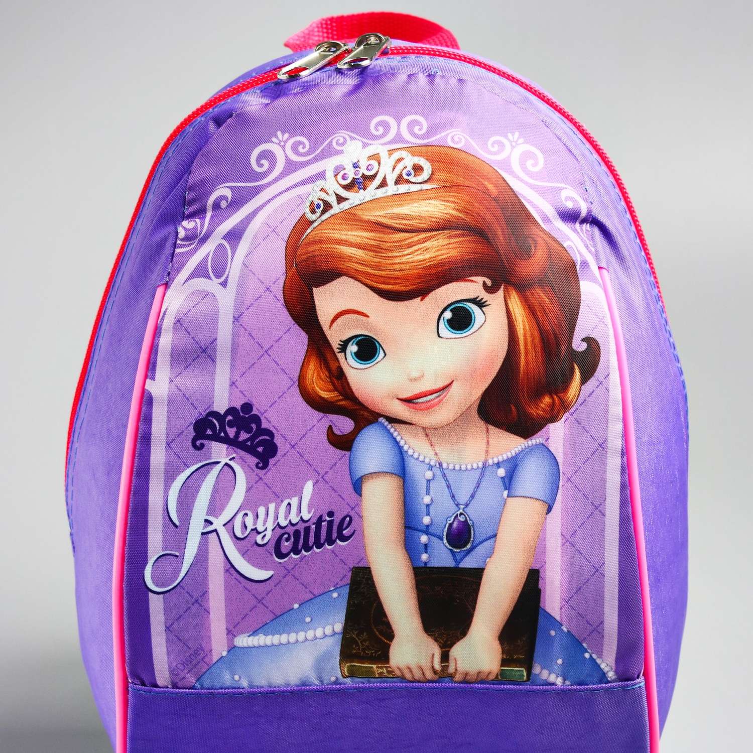 Рюкзак Disney Принцесса София на молнии сиреневый - фото 3