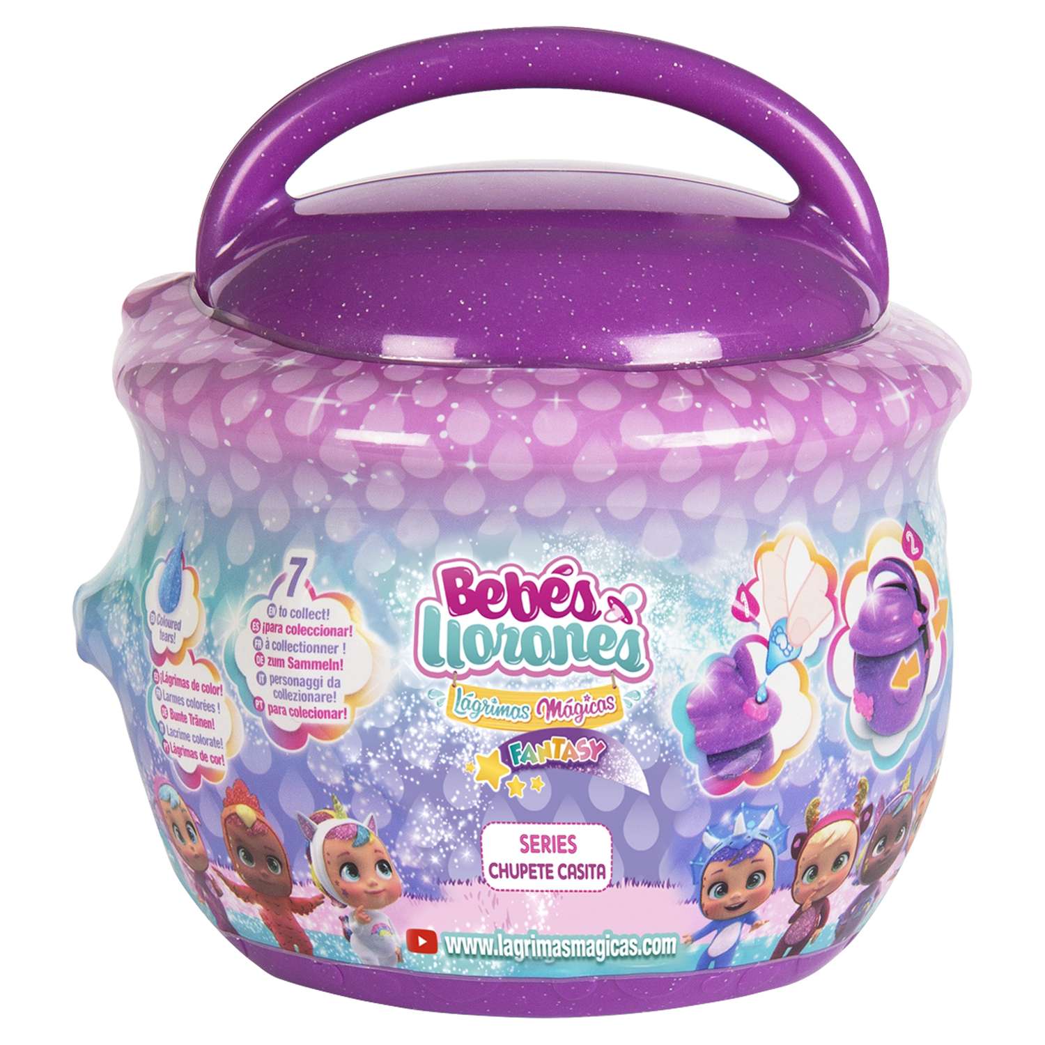 Кукла IMC Toys Cry Babies Fantasy Paci House с аксессуарами в непрозрачной упаковке (Сюрприз) 90309/91061 90309/91061 - фото 9