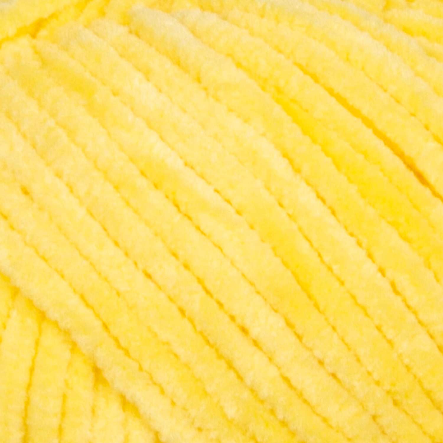 Пряжа для вязания YarnArt Dolce Baby 50 гр 85 м микрополиэстер плюшевая 5 мотков 761 желтый - фото 7
