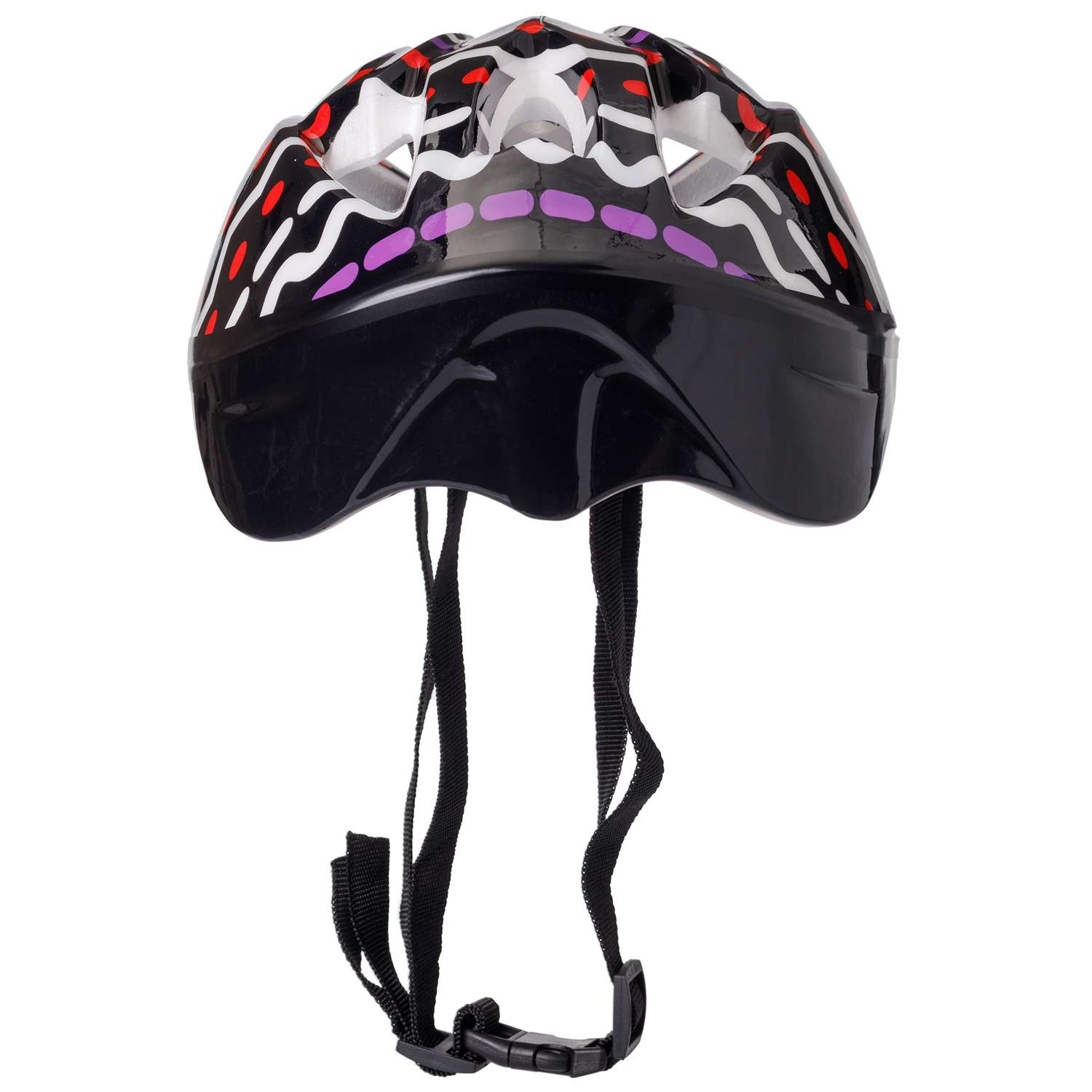 Защита Шлем BABY STYLE для роликовых коньков черный принт обхват 57 см - фото 4