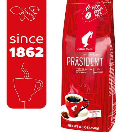 Кофе молотый Julius Meinl Президент Prasident 250 г