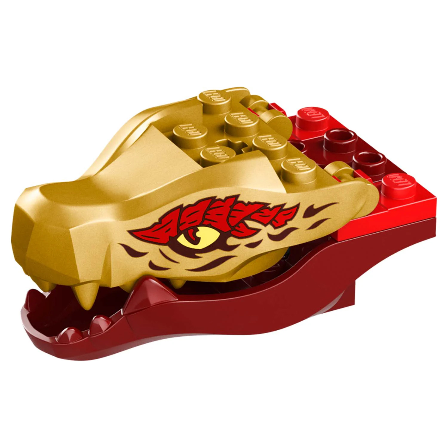 Конструктор детский LEGO Ninjago Битва дракона Кая - фото 3