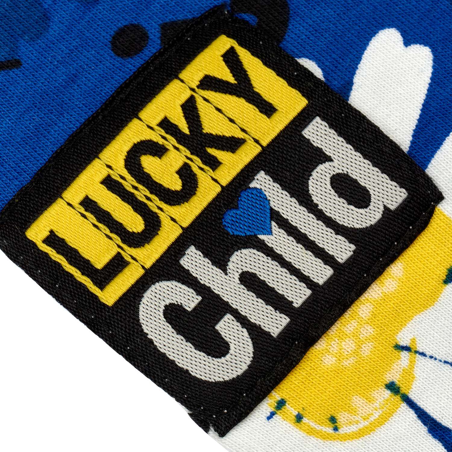 Лосины Lucky Child 99-112к/0-2/синий - фото 3