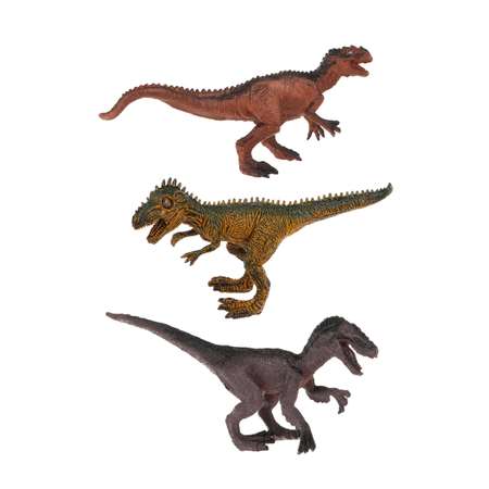 Фигурки животных Наша Игрушка динозавры набор 6 шт