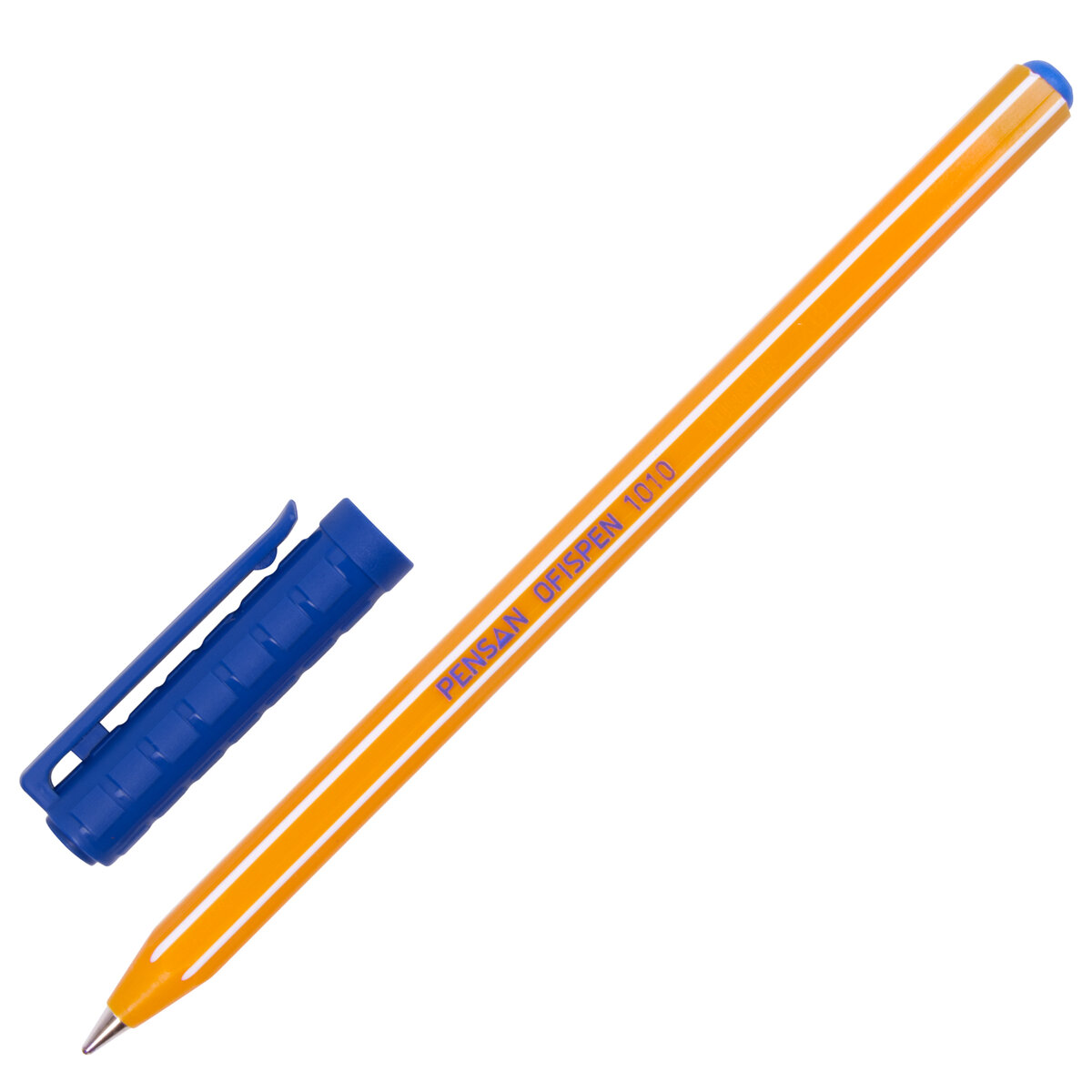 Ручки шариковые PENSAN синие набор 60 штук - фото 3