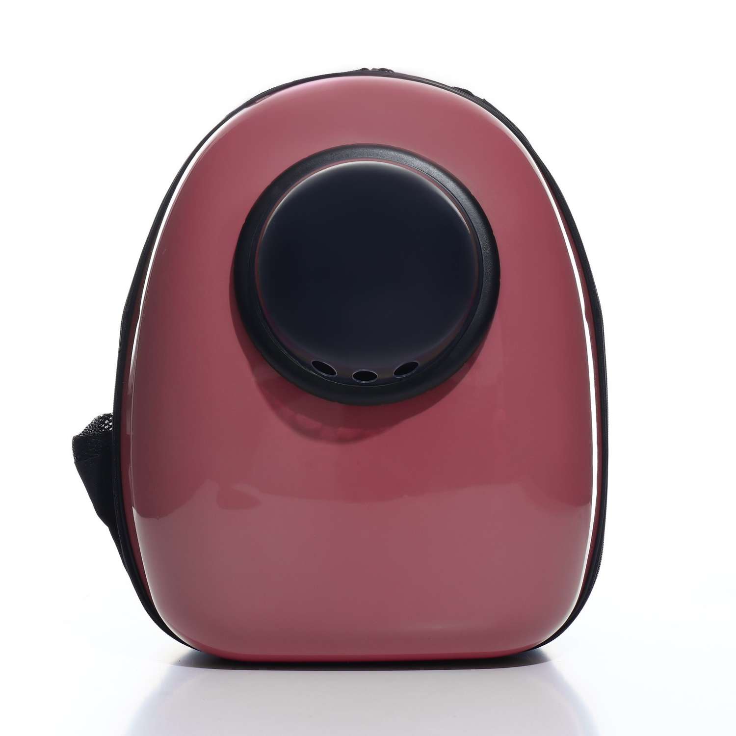 Рюкзак для переноски Пижон с окном для обзора 32х25х42 см розовый - фото 2
