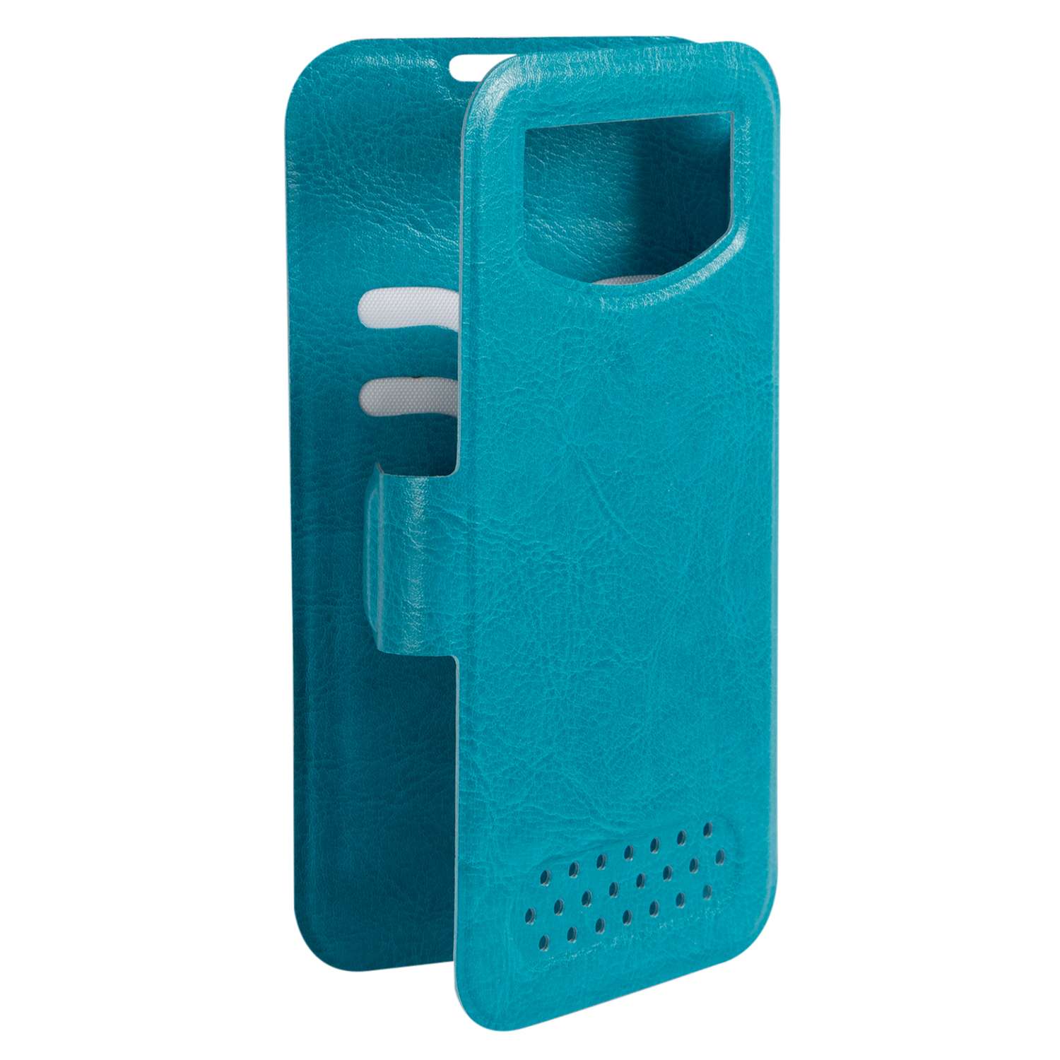 Чехол универсальный iBox Universal для телефонов 4.2-5 дюйма голубой - фото 4