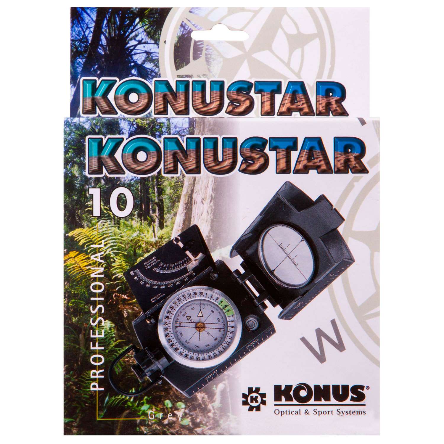 Компас Konus Konustar-10 Grey - фото 12
