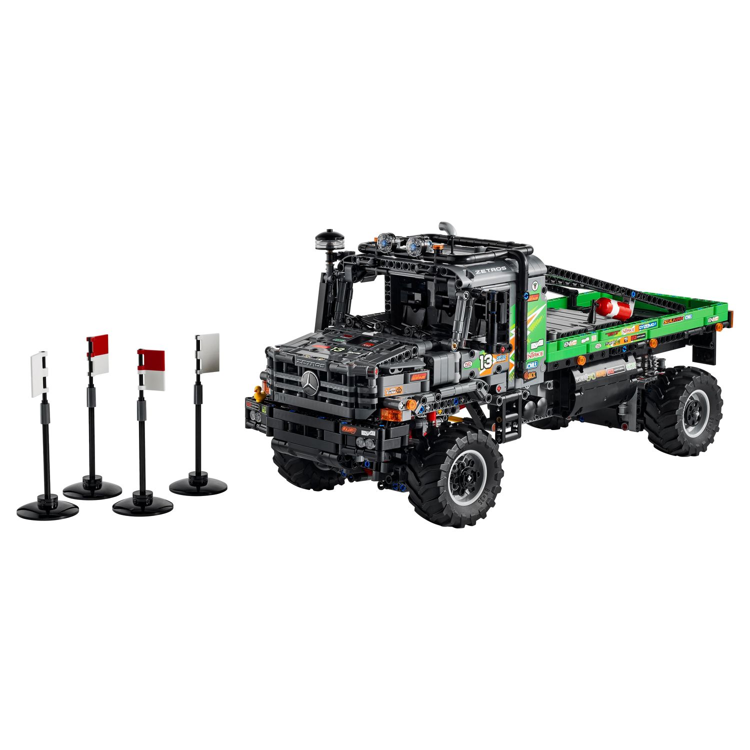 Конструктор LEGO Technic Mercedes-Benz Zetros Trial Truck app-controlled 42129 - фото 2