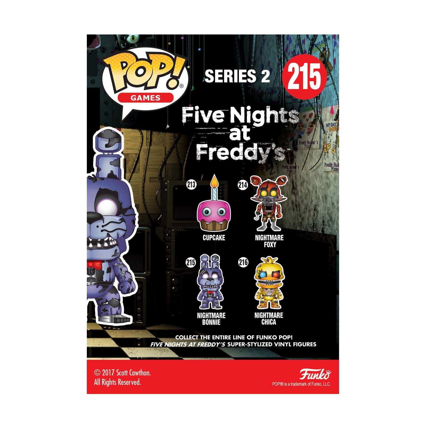 Nightmare bonnie funko deals pop