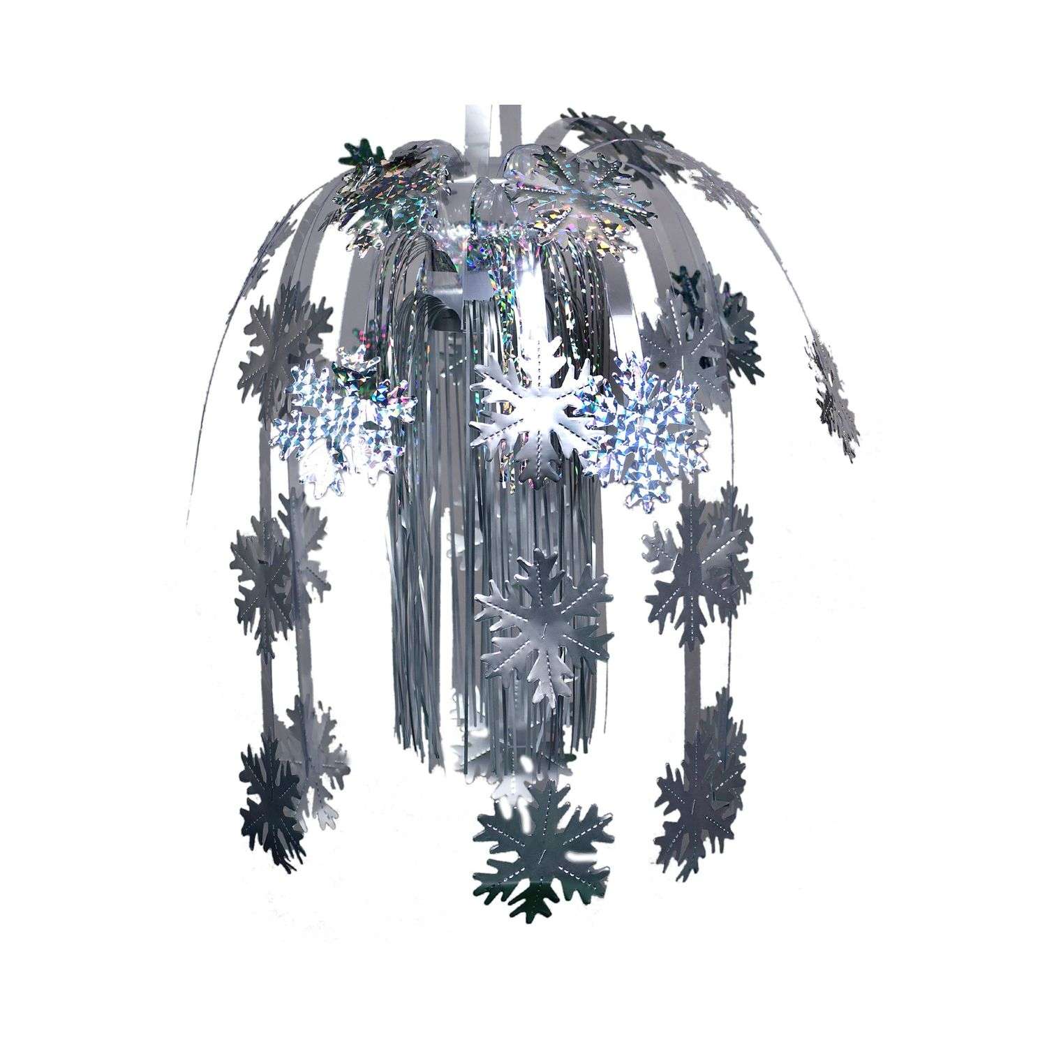 Новогоднее украшение Uniglodis Подвесной фонтан Снежинки - фото 1
