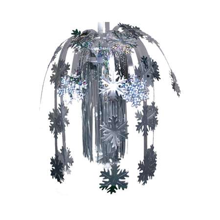 Новогоднее украшение Uniglodis Подвесной фонтан Снежинки