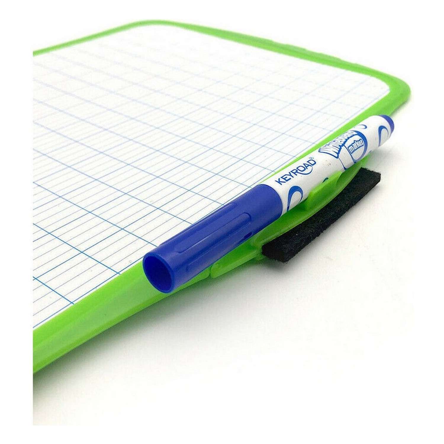 Набор для рисования KEYROAD белая маркерная доска для письма и рисования маркер губка зелёный - фото 5