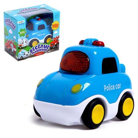 Музыкальная игрушка Zabiaka Полицейская машина цвет синий