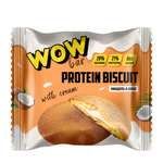 Протеиновое печенье Prime Kraft WOWBAR PROTEIN BISCUIT с кремовой начинкой со вкусом «Кокос и миндаль» 10 шт x 40 гр