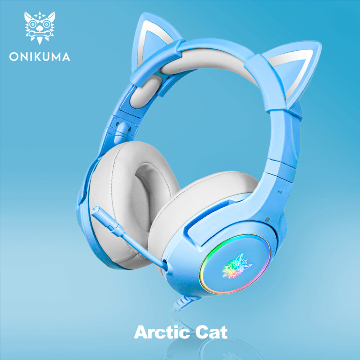 Игровые наушники Onikuma Arctic Cat - фото 1