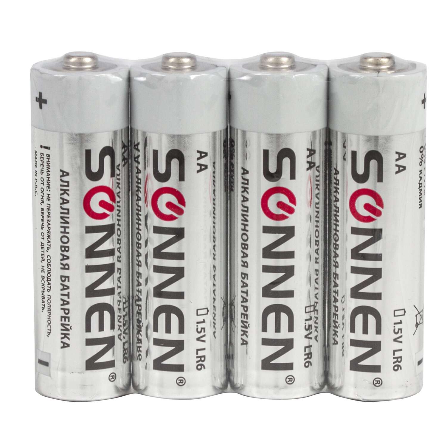 Батарейки Sonnen пальчиковые АА алкалиновые 24 штуки для пульта часов весов фонарика - фото 9