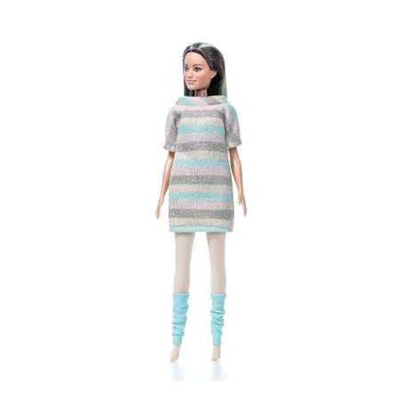 Набор одежды для кукол VIANA типа Барби 29 см Платье-туника колготки и гетры