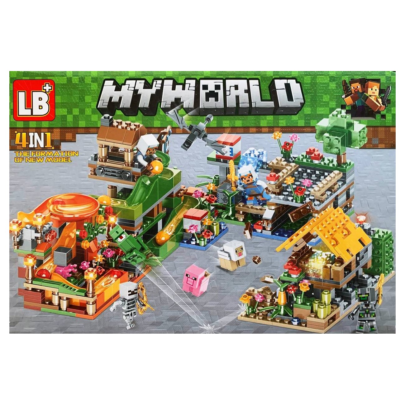 Конструктор MyWorld 202детали BalaToys Для мальчика Часть 1/4 - фото 3