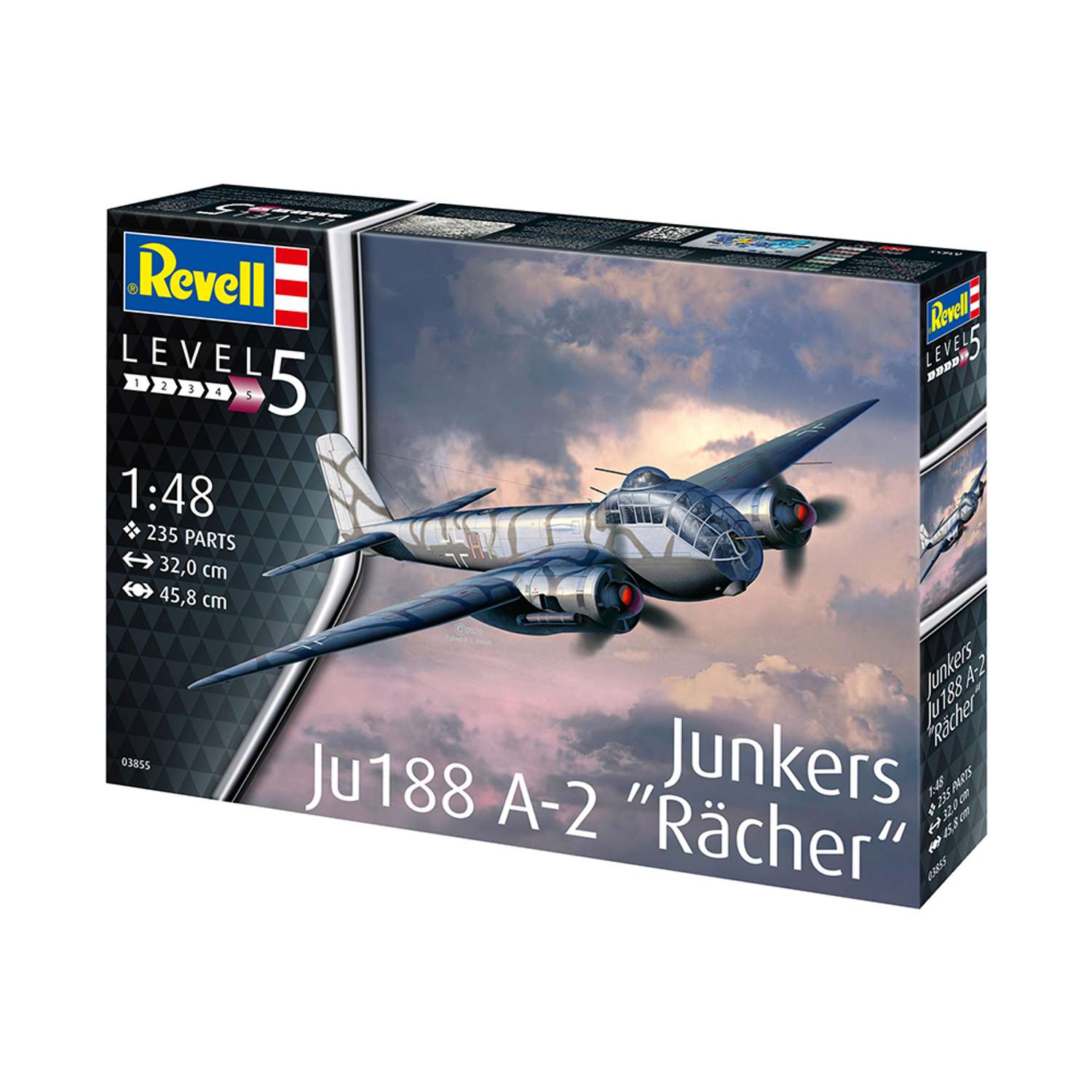 Модель для сборки Revell Средний бомбардировщик Юнкерс Ju188 A-1 Rаcher 03855 - фото 9