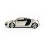 Машинка WELLY 1:24 Audi R8 Coupe серебристая