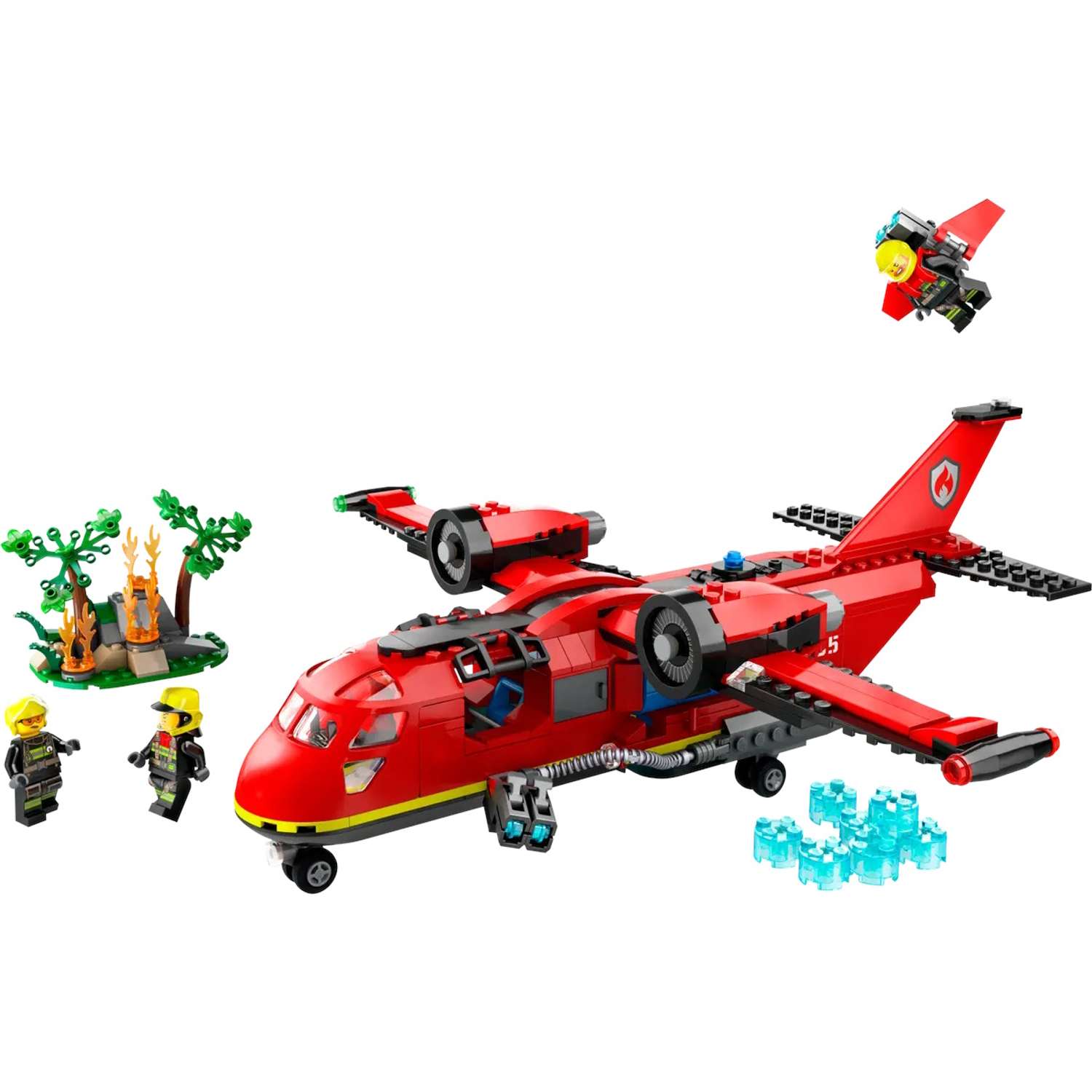 Конструктор LEGO City Пожарно-спасательный самолет 60413 - фото 2