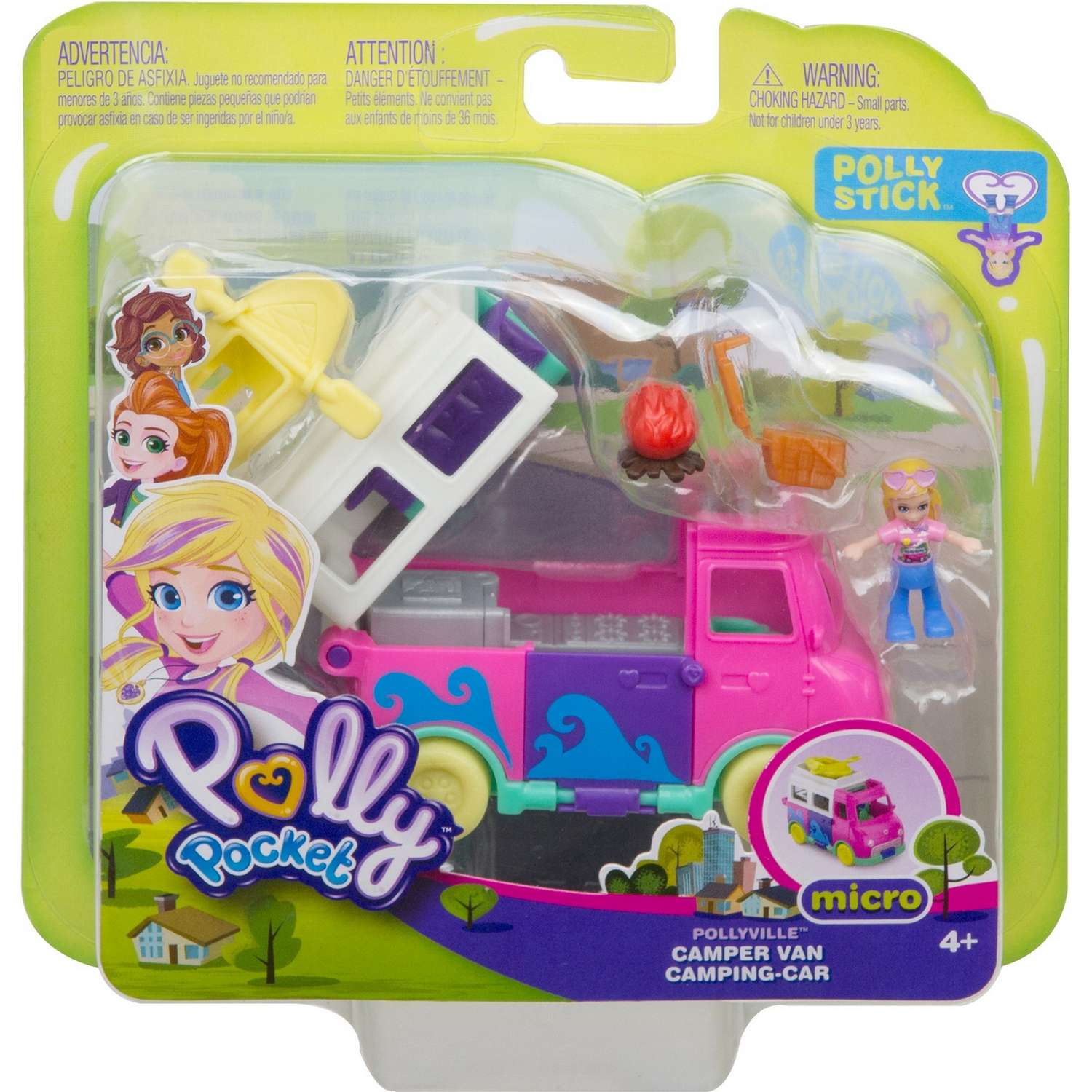 Набор игровой POLLY POCKET Полливиль Машинка GKL49 GGC39 - фото 2