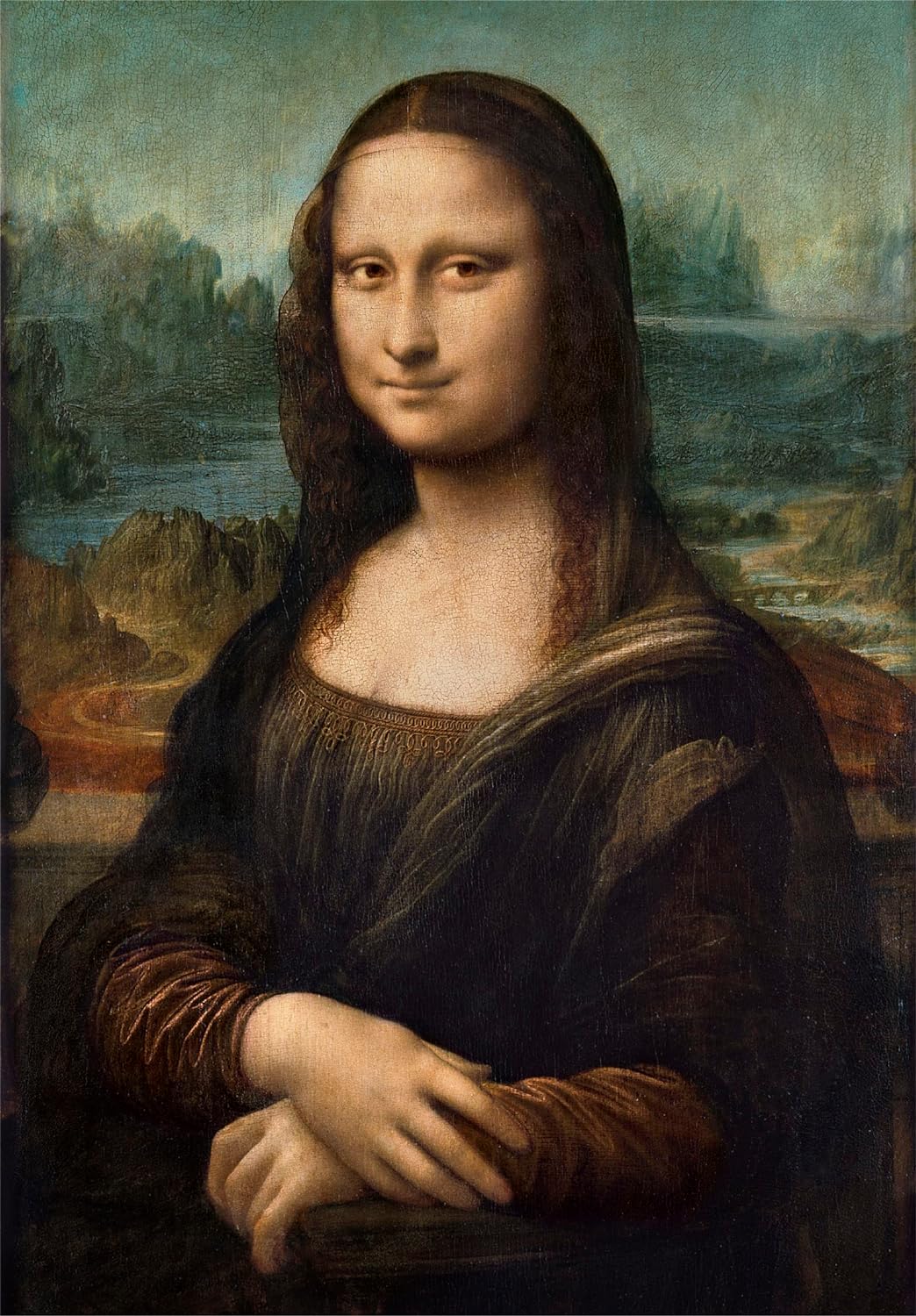 Пазл 1000 деталей CLEMENTONI Леонардо Мона Лиза - фото 2