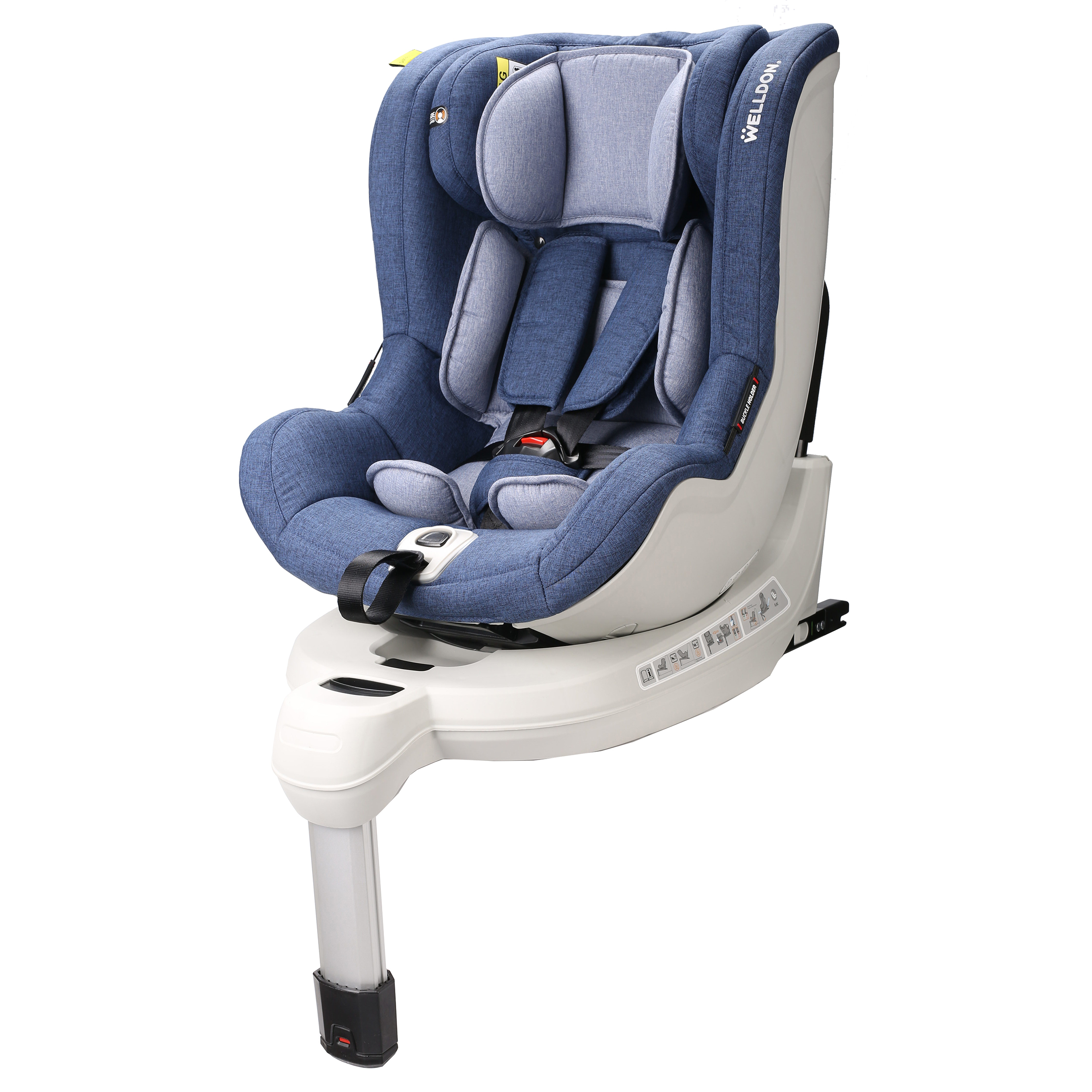 Автокресло Welldon Isofix 0+/1 (0-18 кг) - фото 1