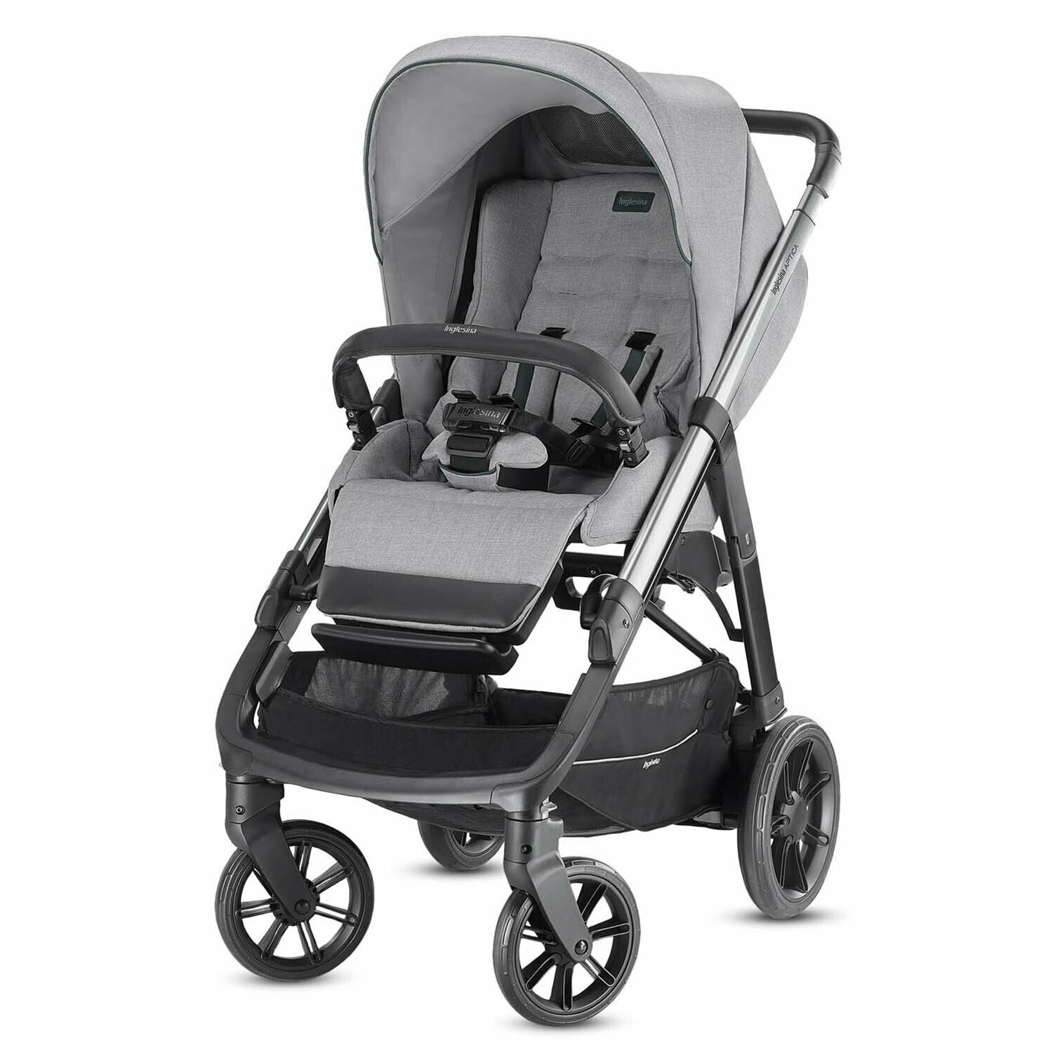 Коляска 4в1 Inglesina Aptica System Quattro Silk Grey - фото 12