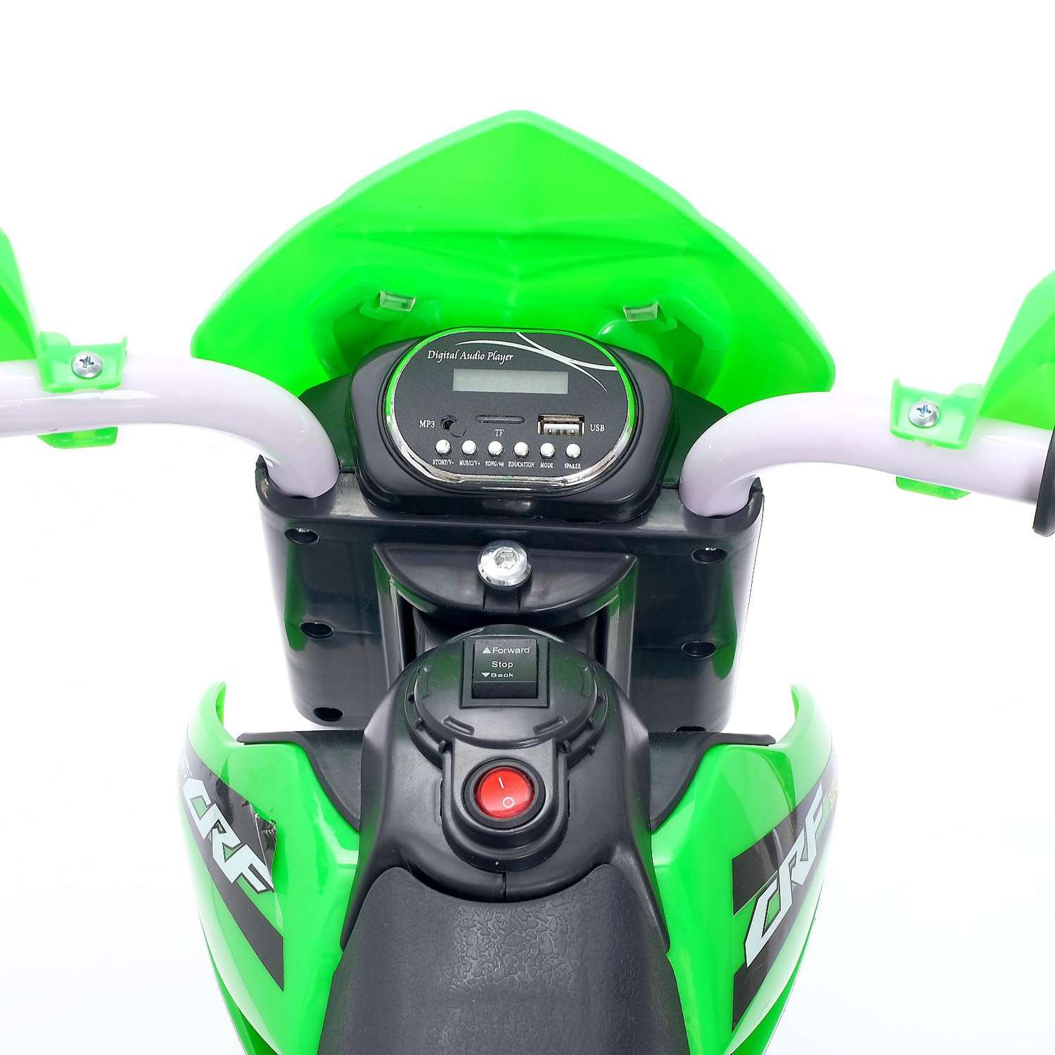 Электромотоцикл Sima-Land Кросс цвет зеленый - фото 6