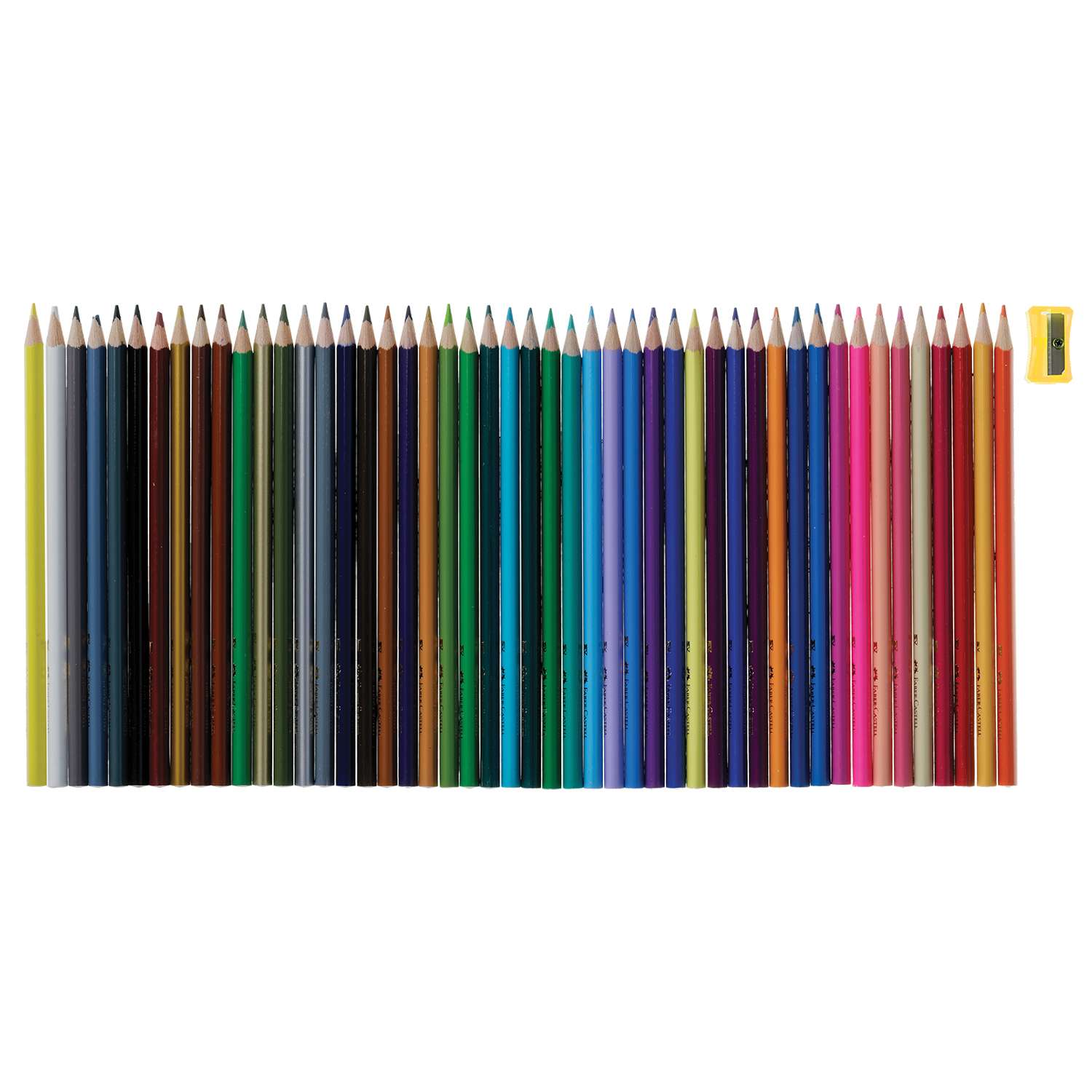 Карандаши цветные Faber Castell утолщенные 48цветов +точилка 120548 - фото 2