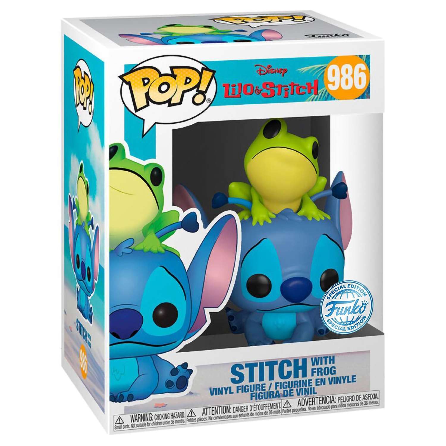 Фигурка Funko Stitch with Frog - фото 2