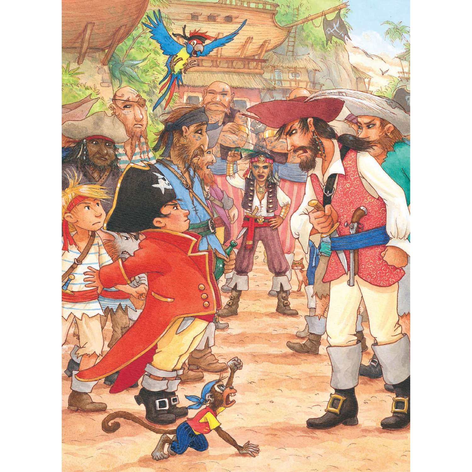 Книга Добрая книга Капитан Шарки и король пиратов. Иллюстрации Сильвио Нойендорфа - фото 11