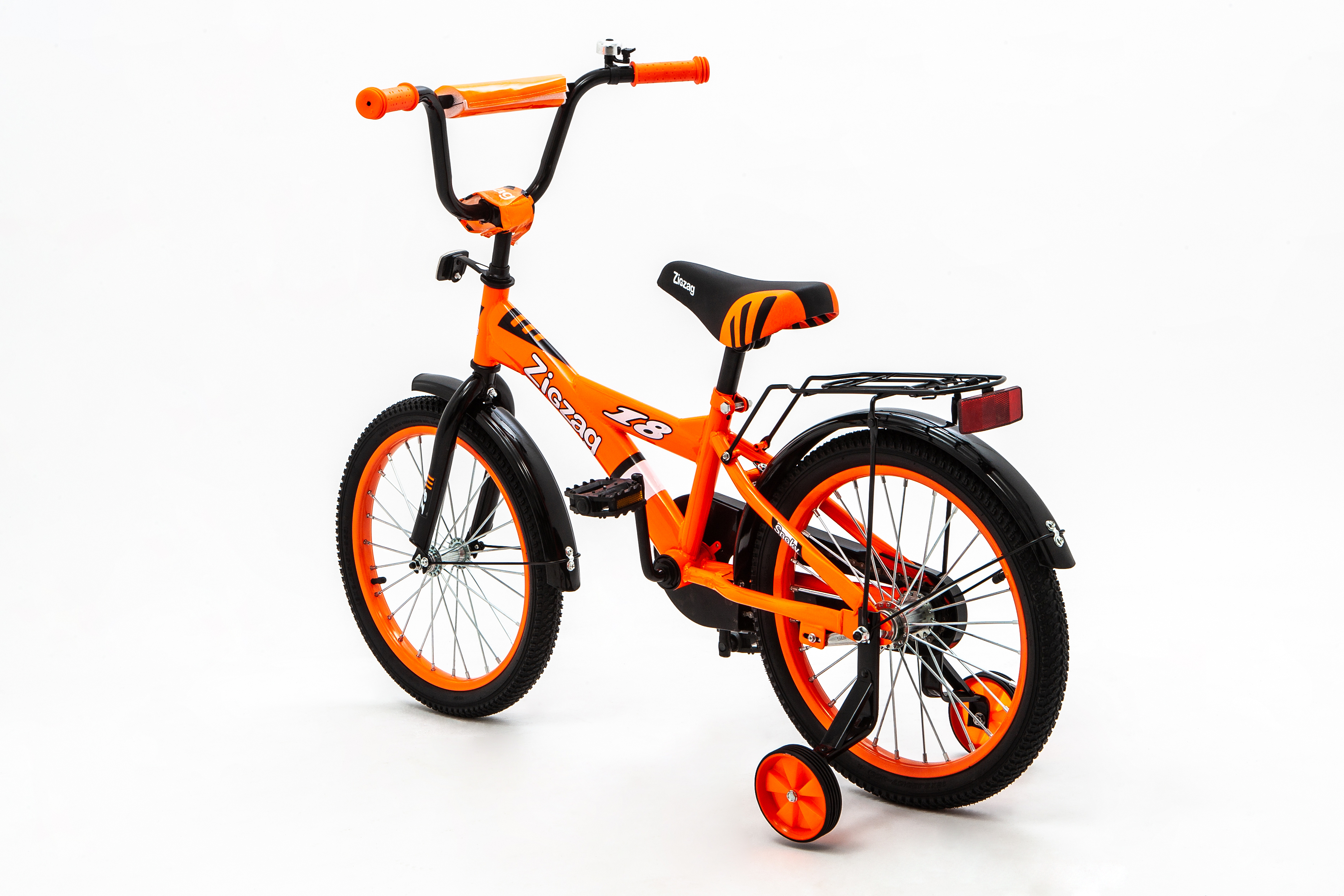 Велосипед ZigZag SNOKY оранжевый 18 дюймов - фото 6
