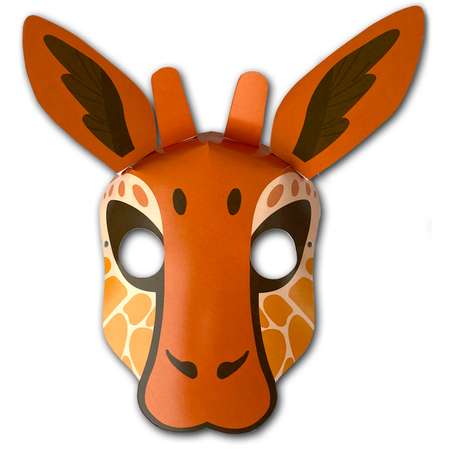 Набор маскарадных масок VoiceBook объемных В мире животных 8 образов 24003