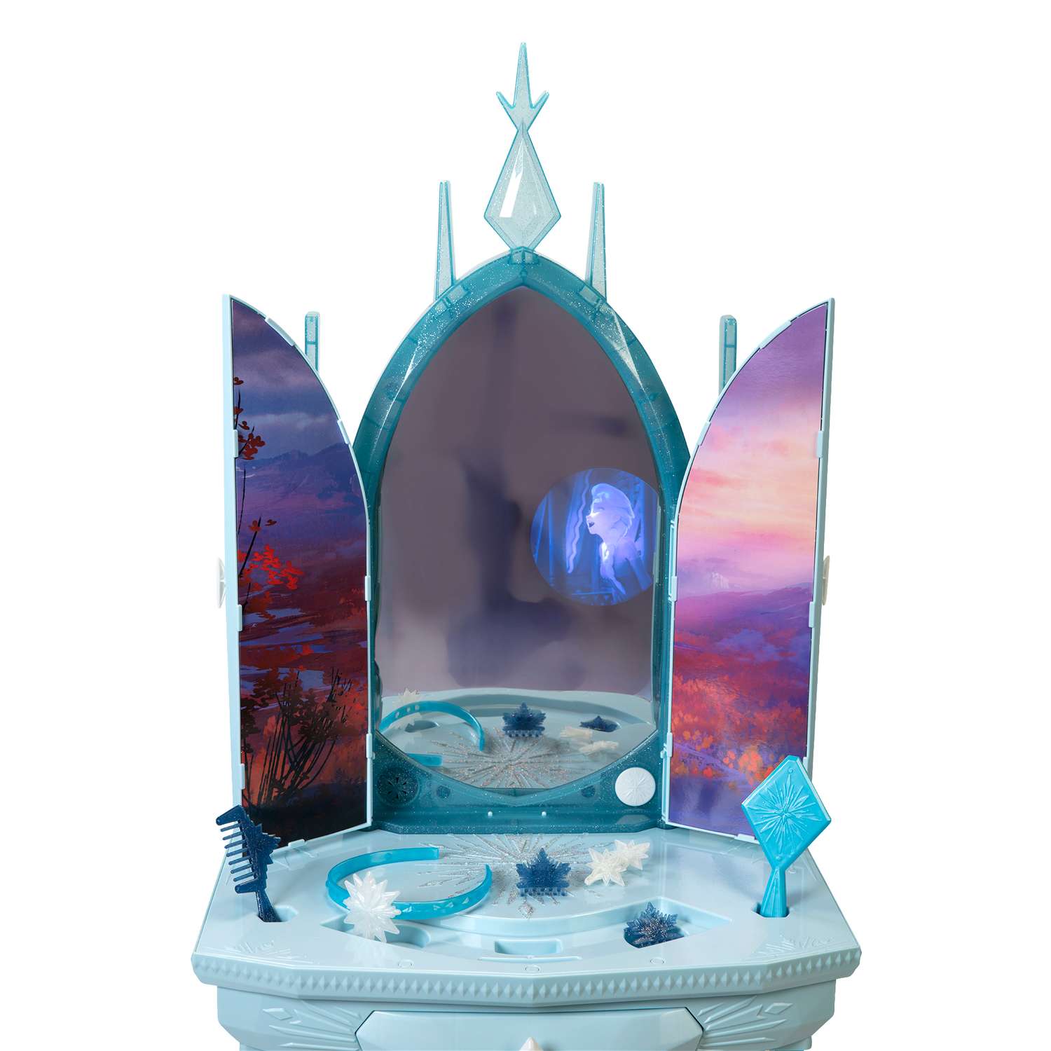 Мебель для куклы Disney Frozen Волшебный столик Эльзы Ледяной 212084 212084 - фото 5