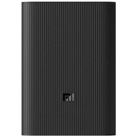 Внешний аккумулятор XIAOMI Mi Power Bank 3 Ultra compact BHR4412GL 10000мАч черный