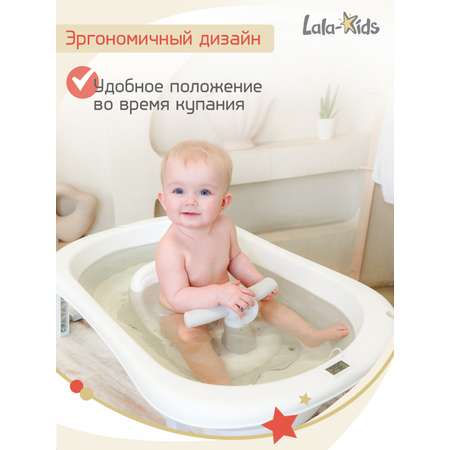 Стульчик для купания LaLa-Kids детский на присосках - Скутер