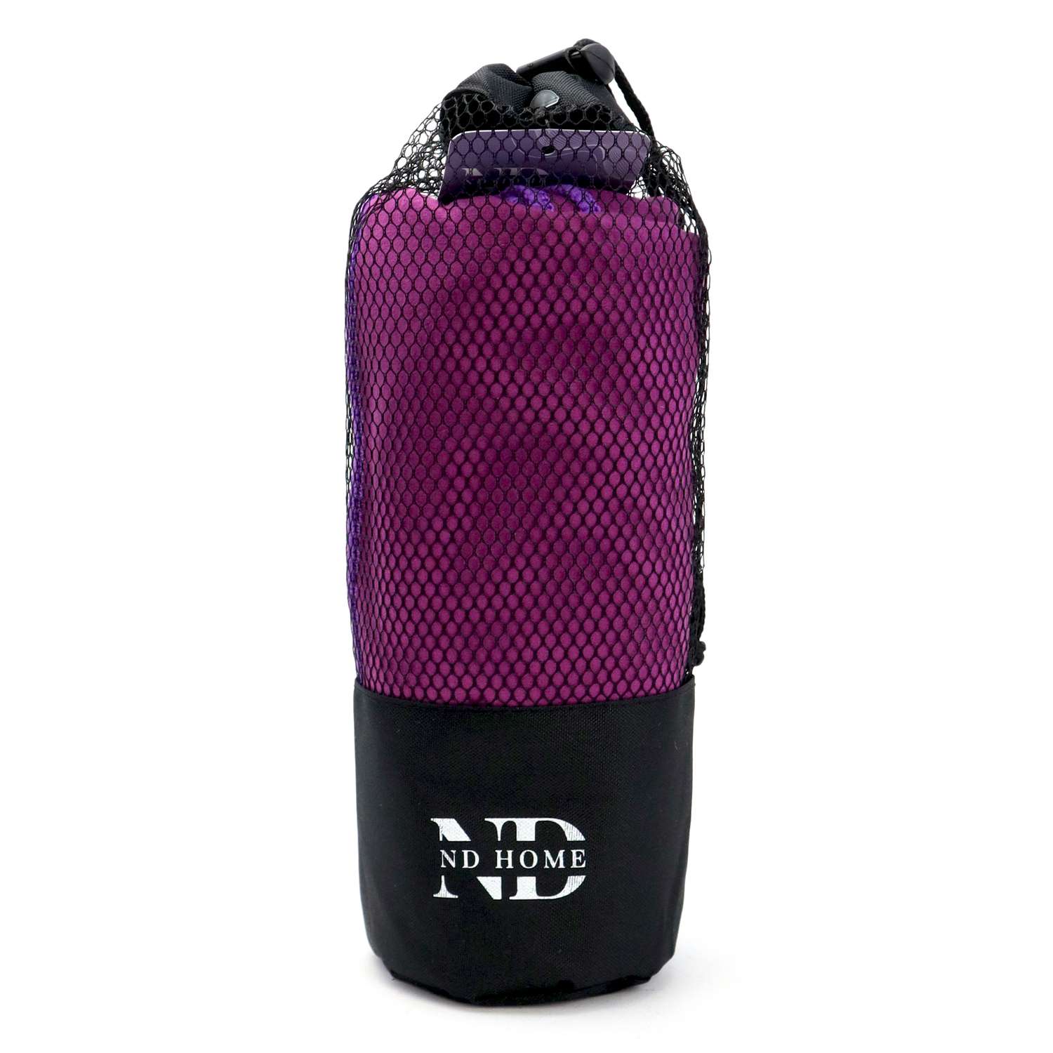 Полотенце ND Play спортивное из микрофибры 76*152 см цвет фиолетовый - фото 1