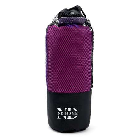 Полотенце ND Play спортивное из микрофибры 76*152 см цвет фиолетовый