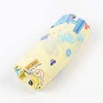 Пеленка ситцевая Чудо-чадо для новорожденных «Вариации» 95х120см собачки/путешествие