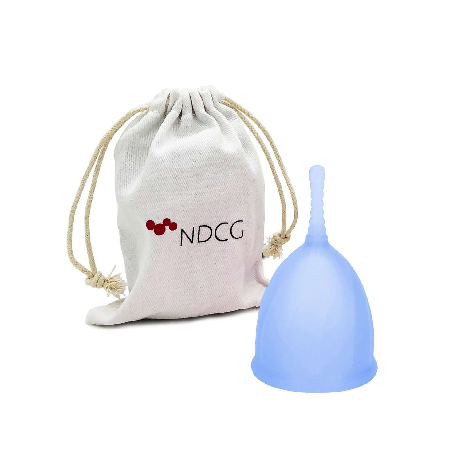 Менструальная чаша NDCG Comfort Cup размер M голубой - фото 1