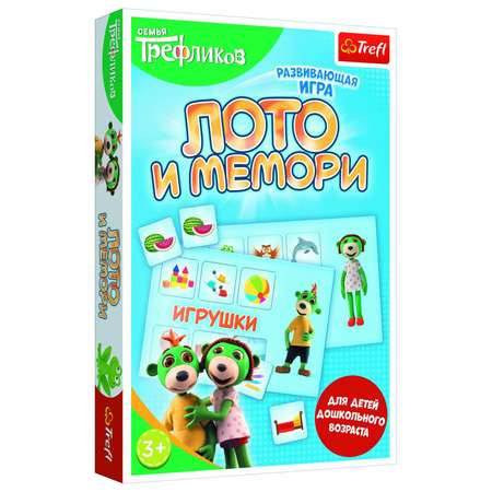 Настольная игра Trefl Лото и Мемори