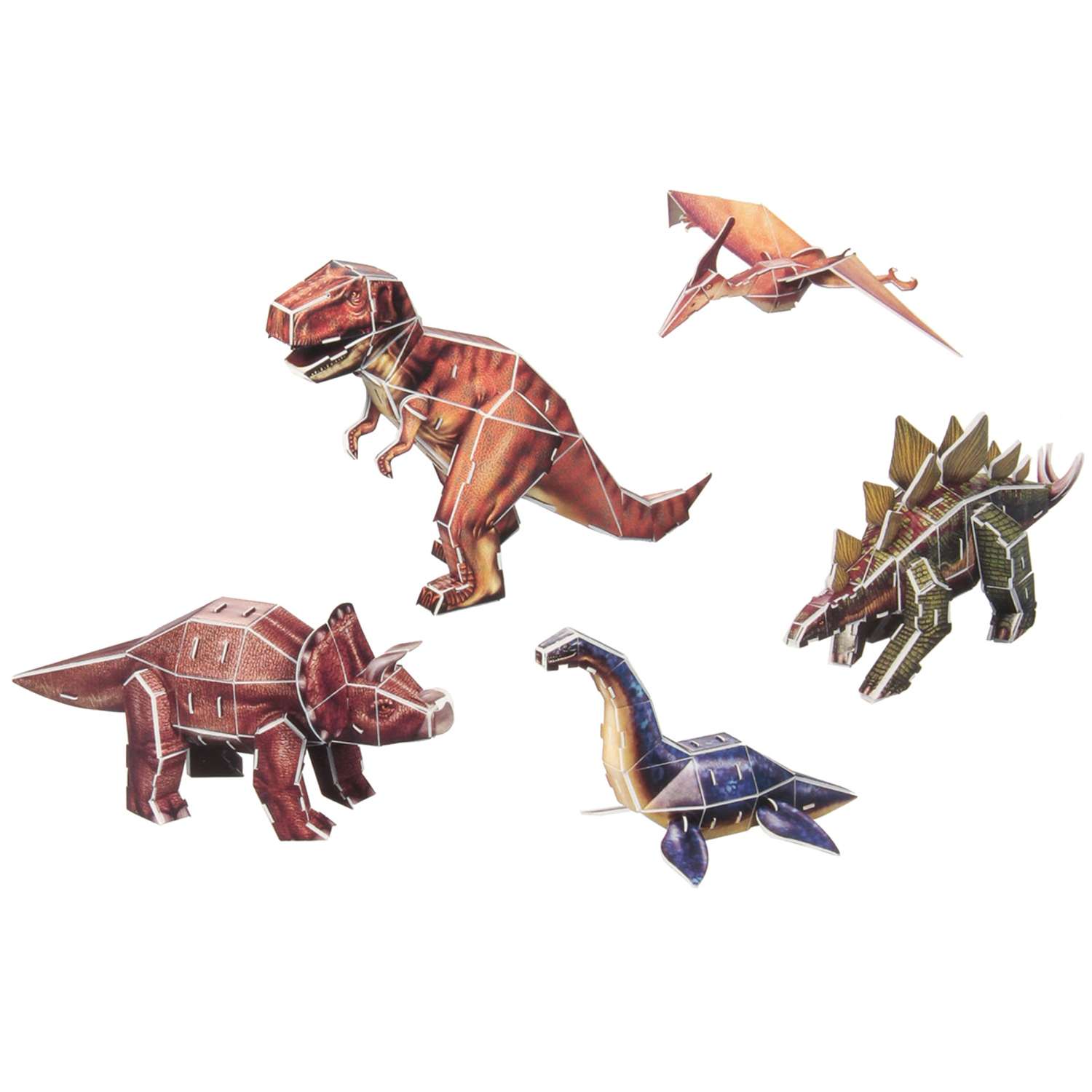 3D пазл Veld Co Динозавры - фото 4