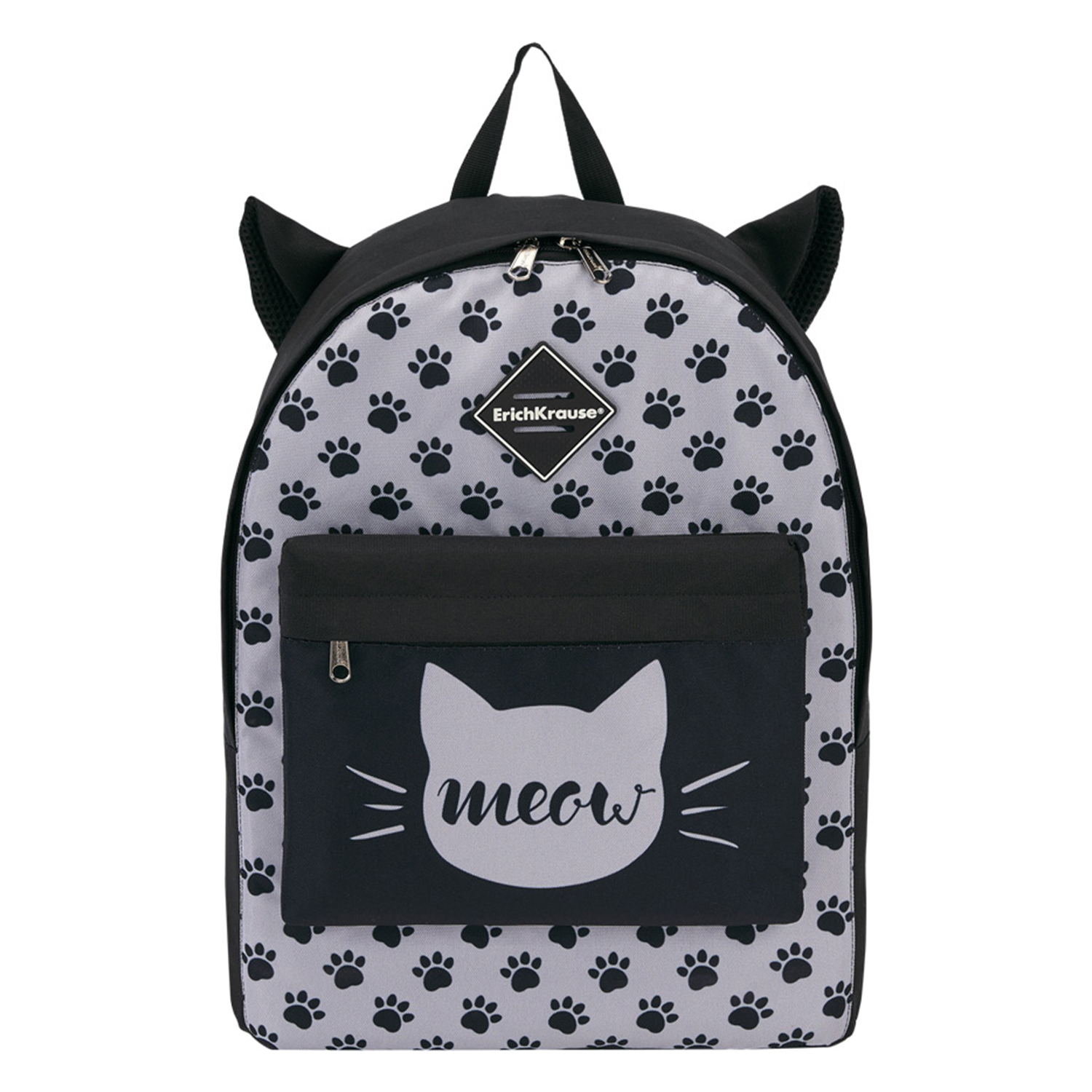 Рюкзак ERICH KRAUSE EasyLine Animals 17L meow - фото 2