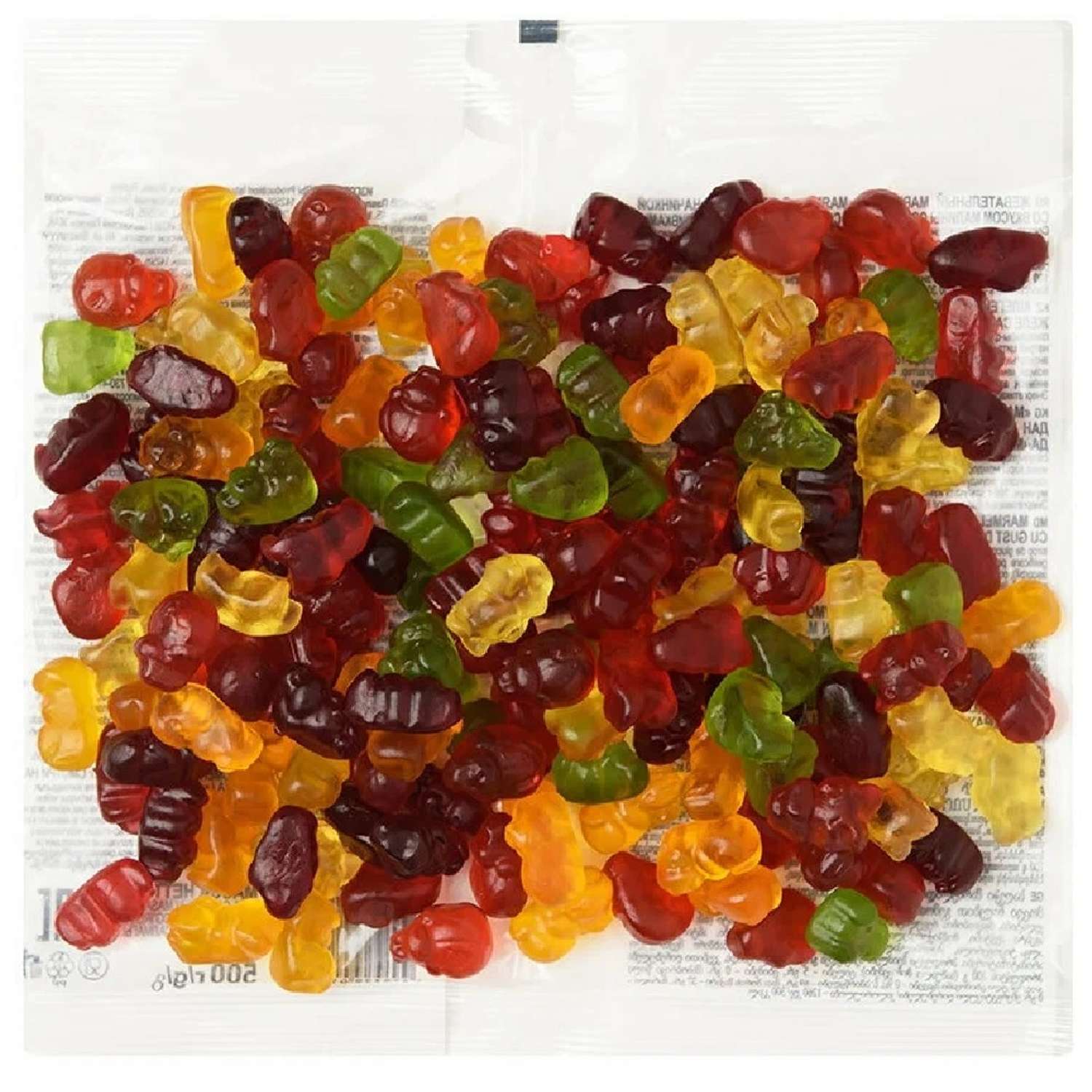 Мармелад жевательный KDV Бегемотик Бонди с соком ягод и фруктов 500г - фото 1