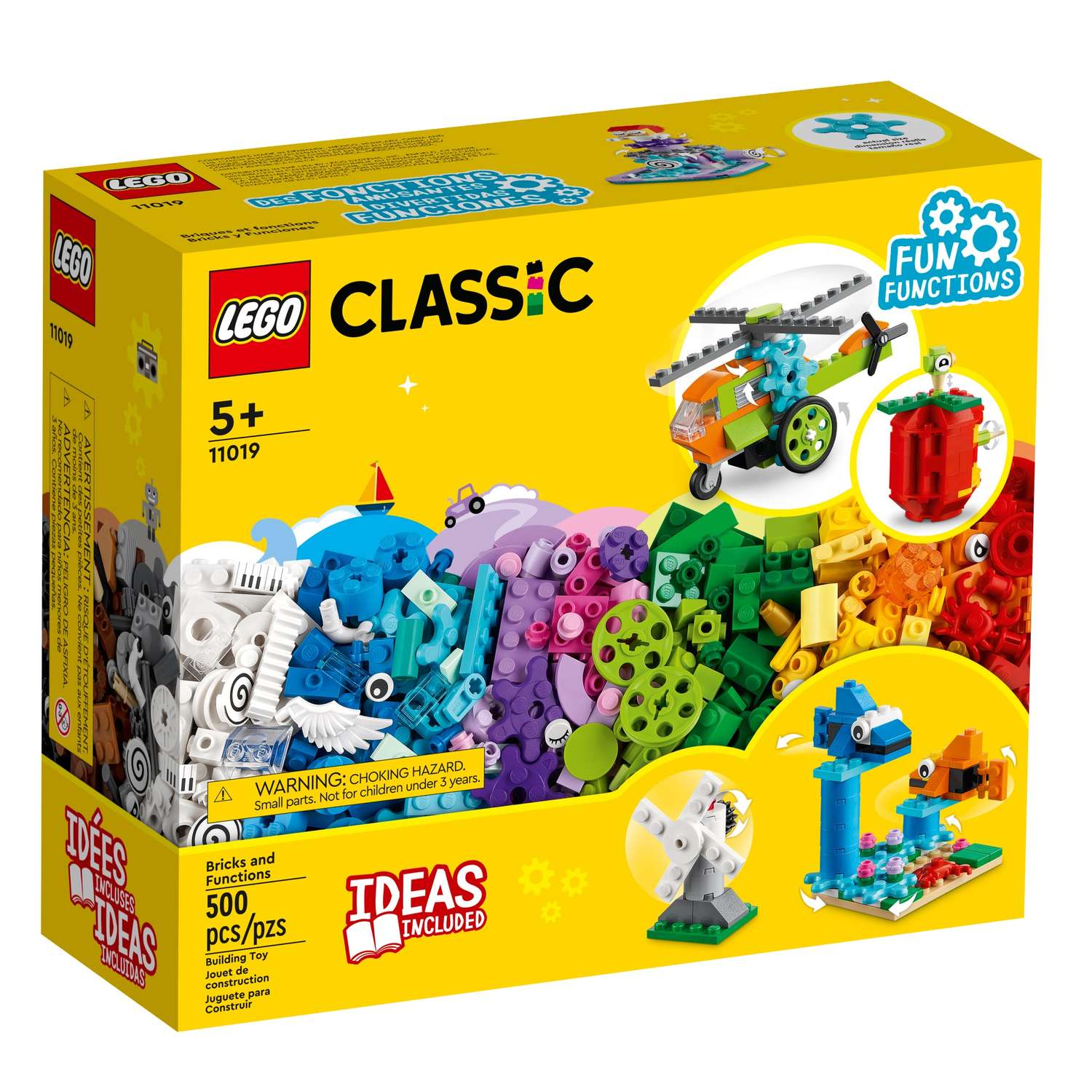 Конструктор LEGO Classic Кубики и функции 11019 - фото 3